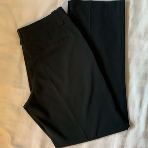 Nike golf black dri fit fly front straight cut pants EUC